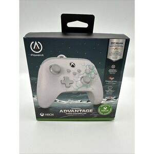 PowerA Advantage Wired Controller - XBox Series x S Artic Ice White